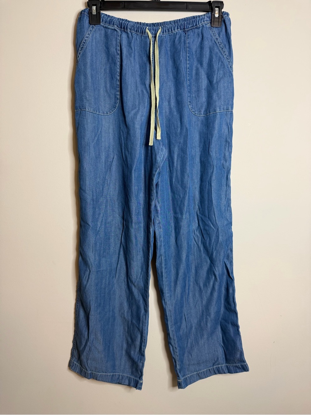 Fresh Produce Tencel Pull On Pants Drawstring Women's Size Medium 30" Inseam